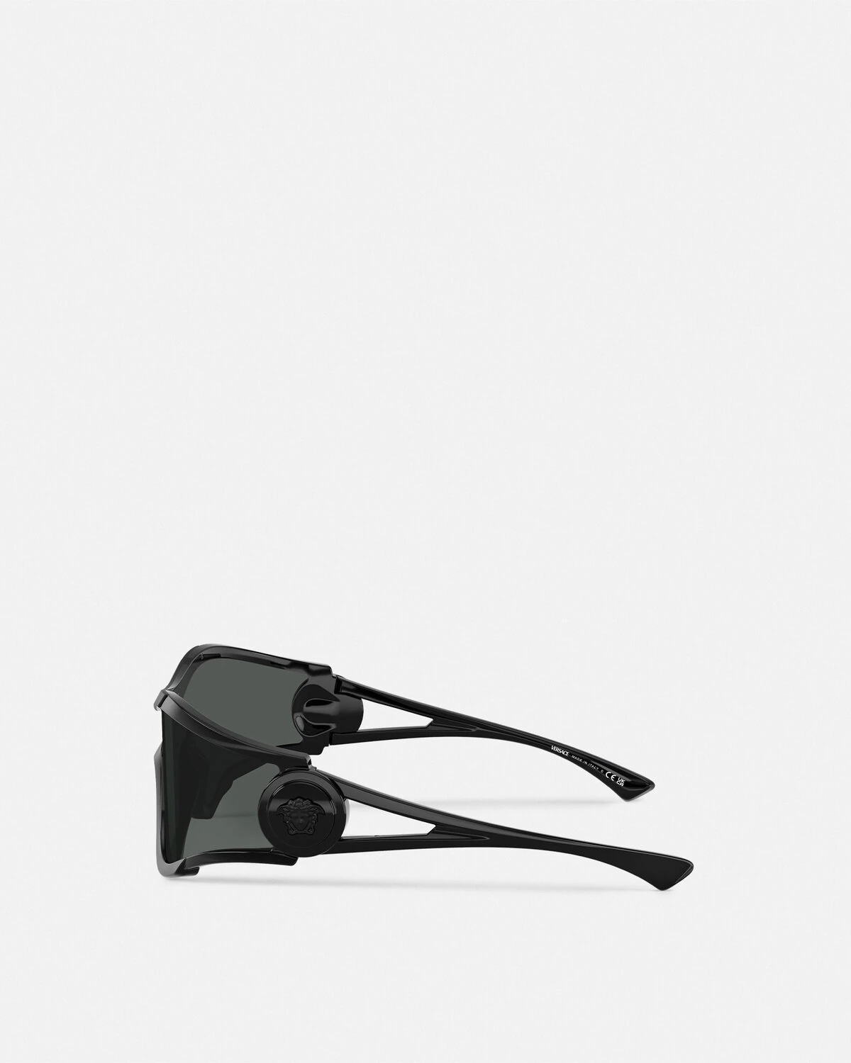 Medusa Medallion Shield Sunglasses - 3