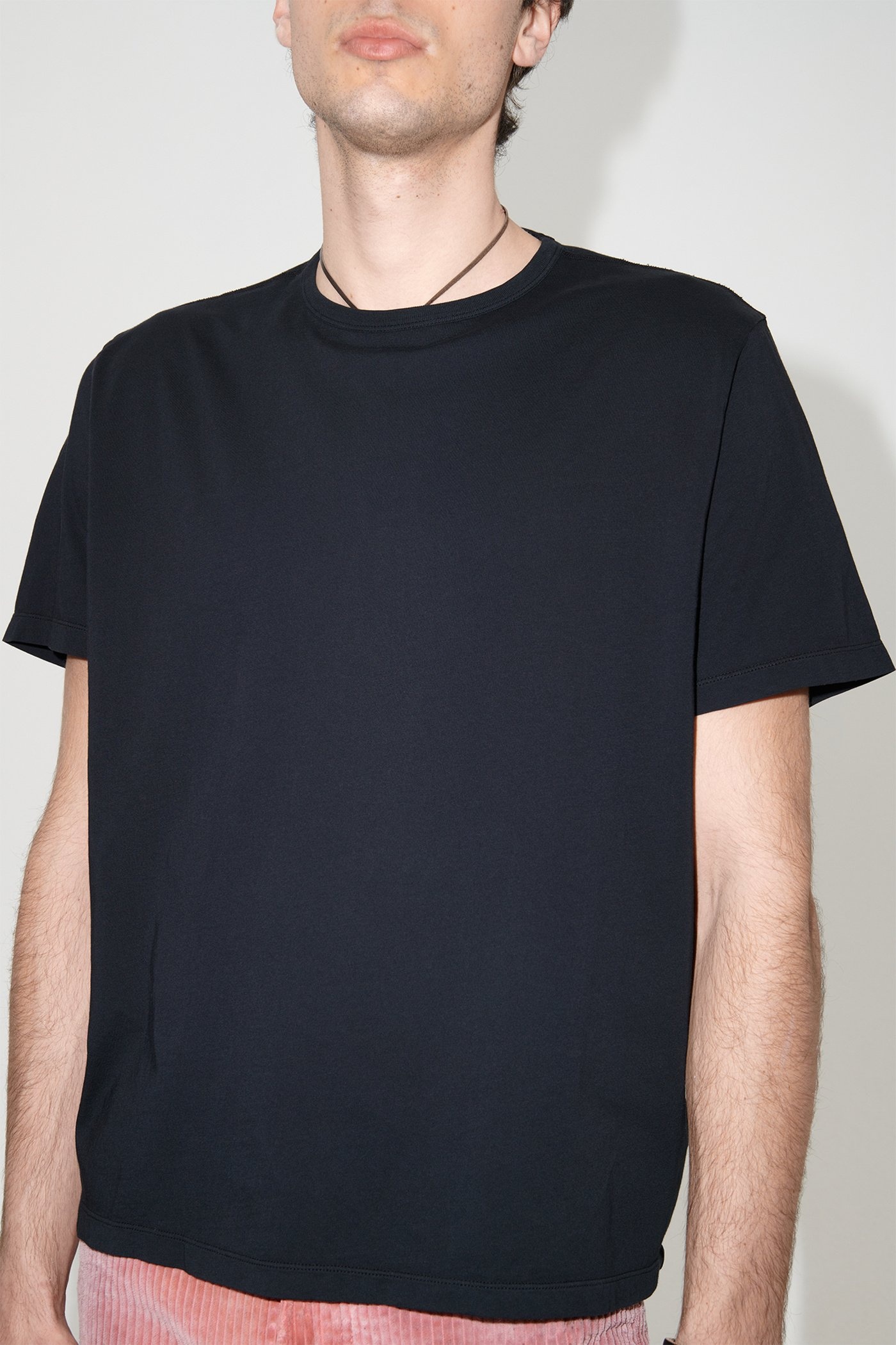 Our Legacy New Box T-Shirt Black Clean Jersey | REVERSIBLE