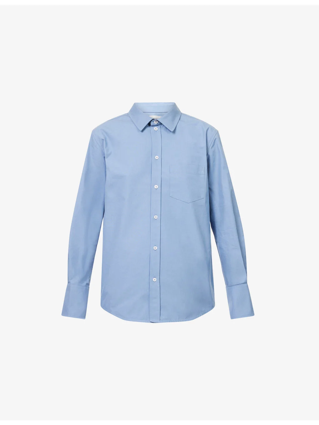 Perry Patch-Pocket Cotton Shirt - 1