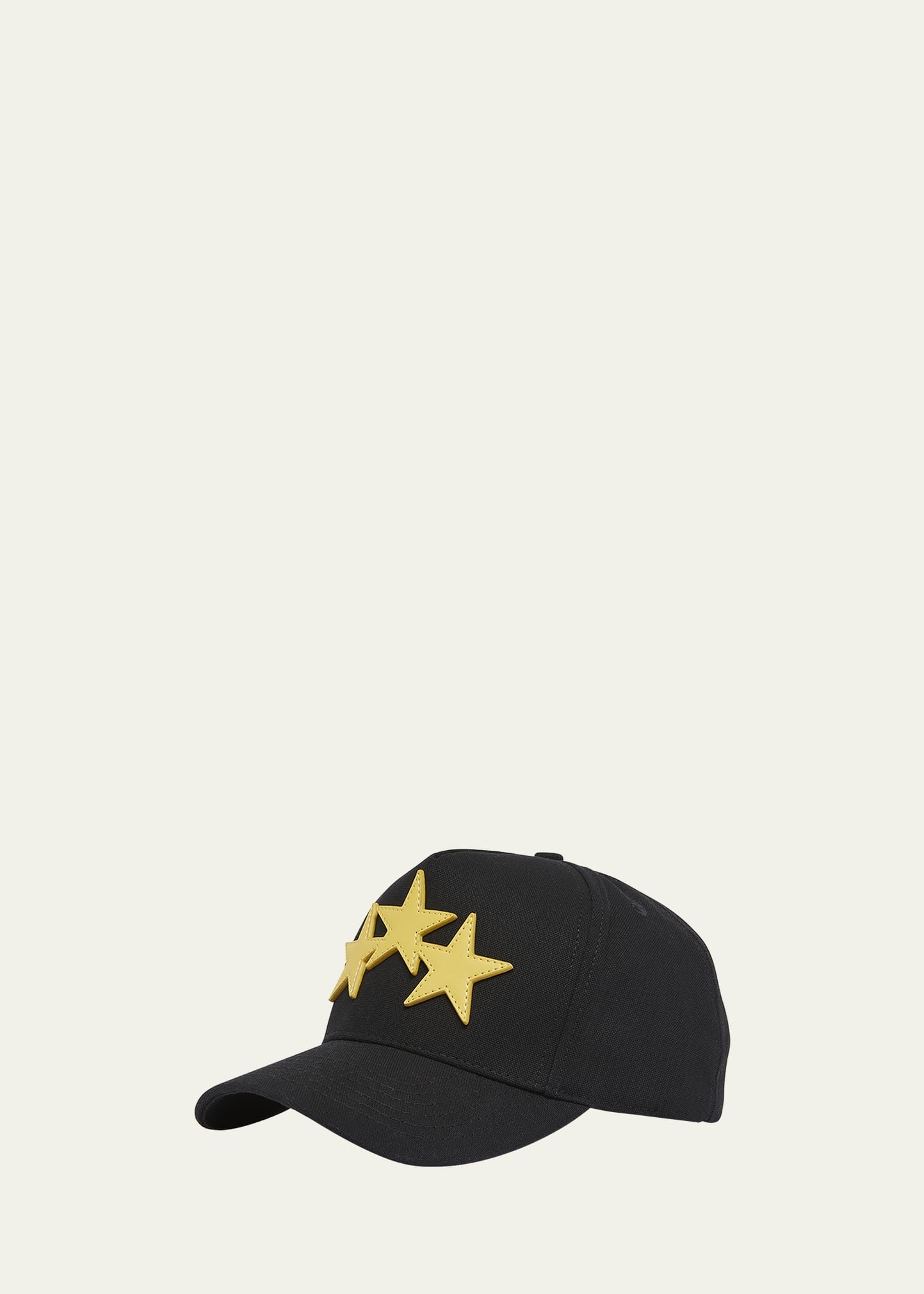 Men's 3-Star Canvas Baseball Cap - 1