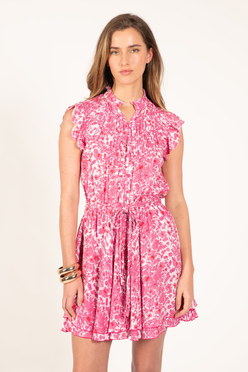 Mini Dress Callie - Pink Aquaflora 1