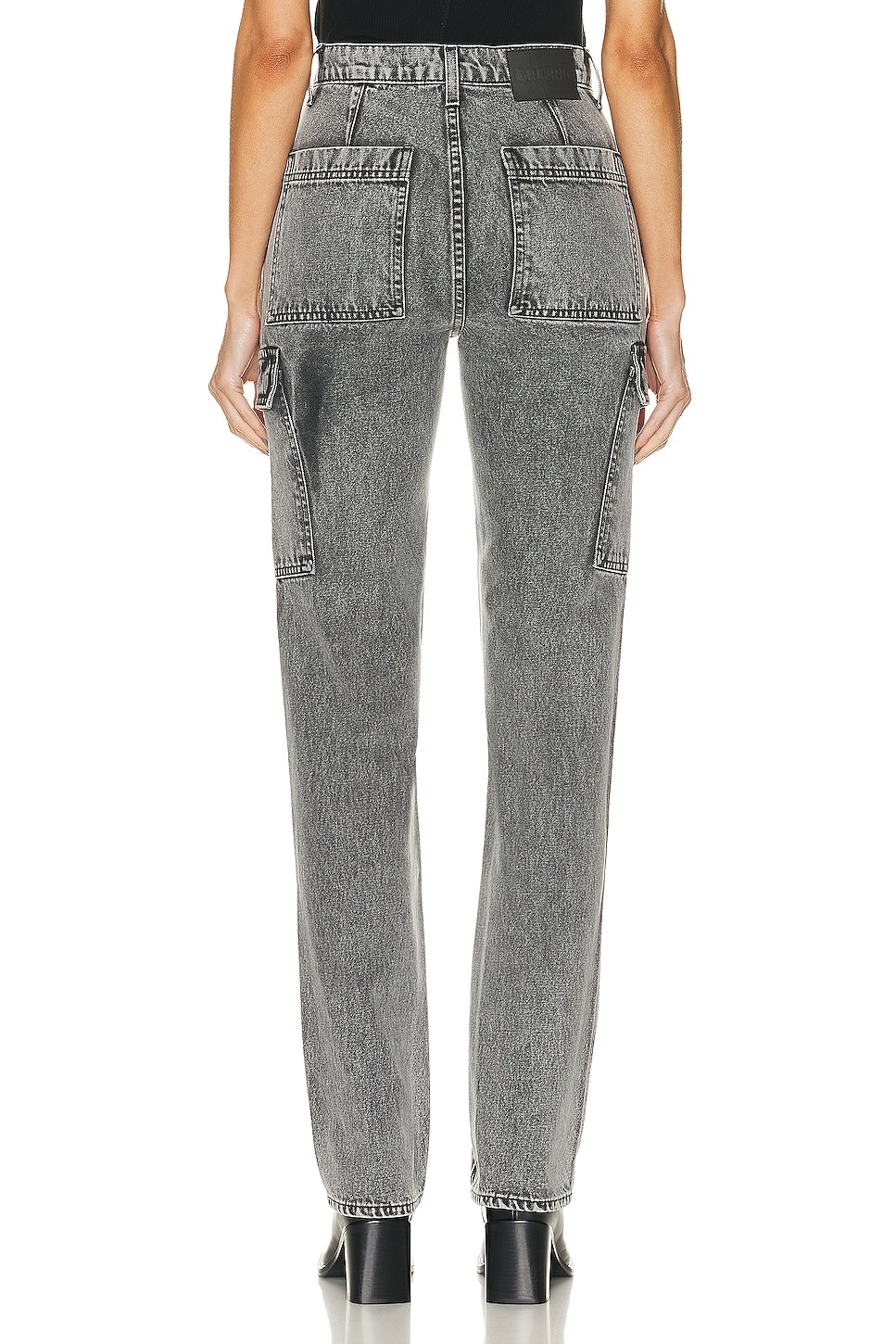 Harper High Rise Slim Cargo - 3