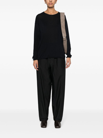 Lemaire cotton cashmere long-sleeve jumper outlook