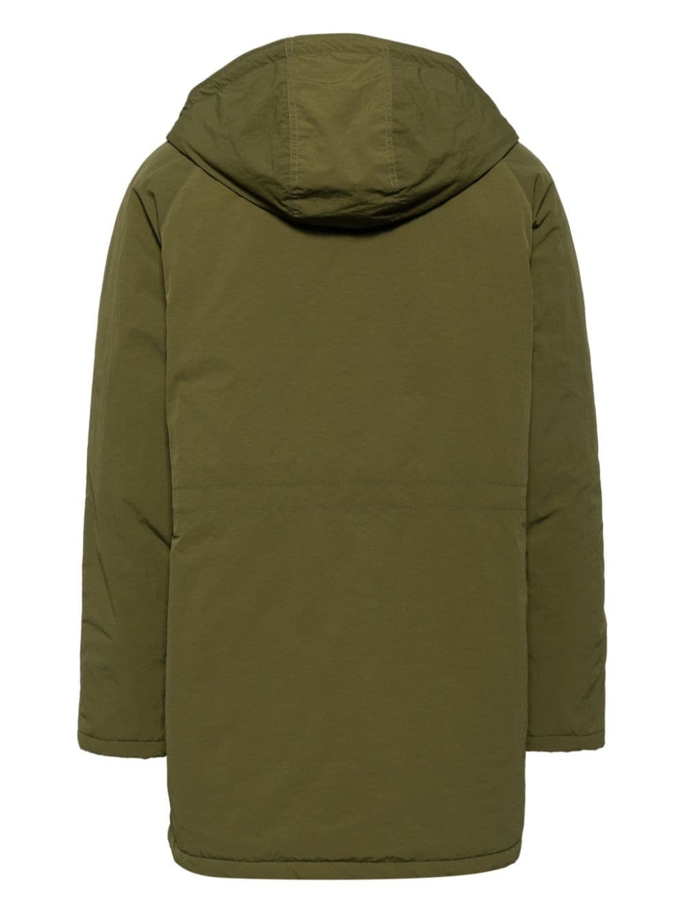 fox-appliqué hooded parka - 2