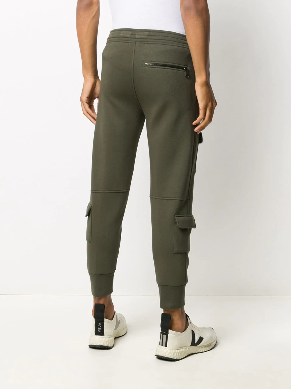 cropped cargo trousers - 4