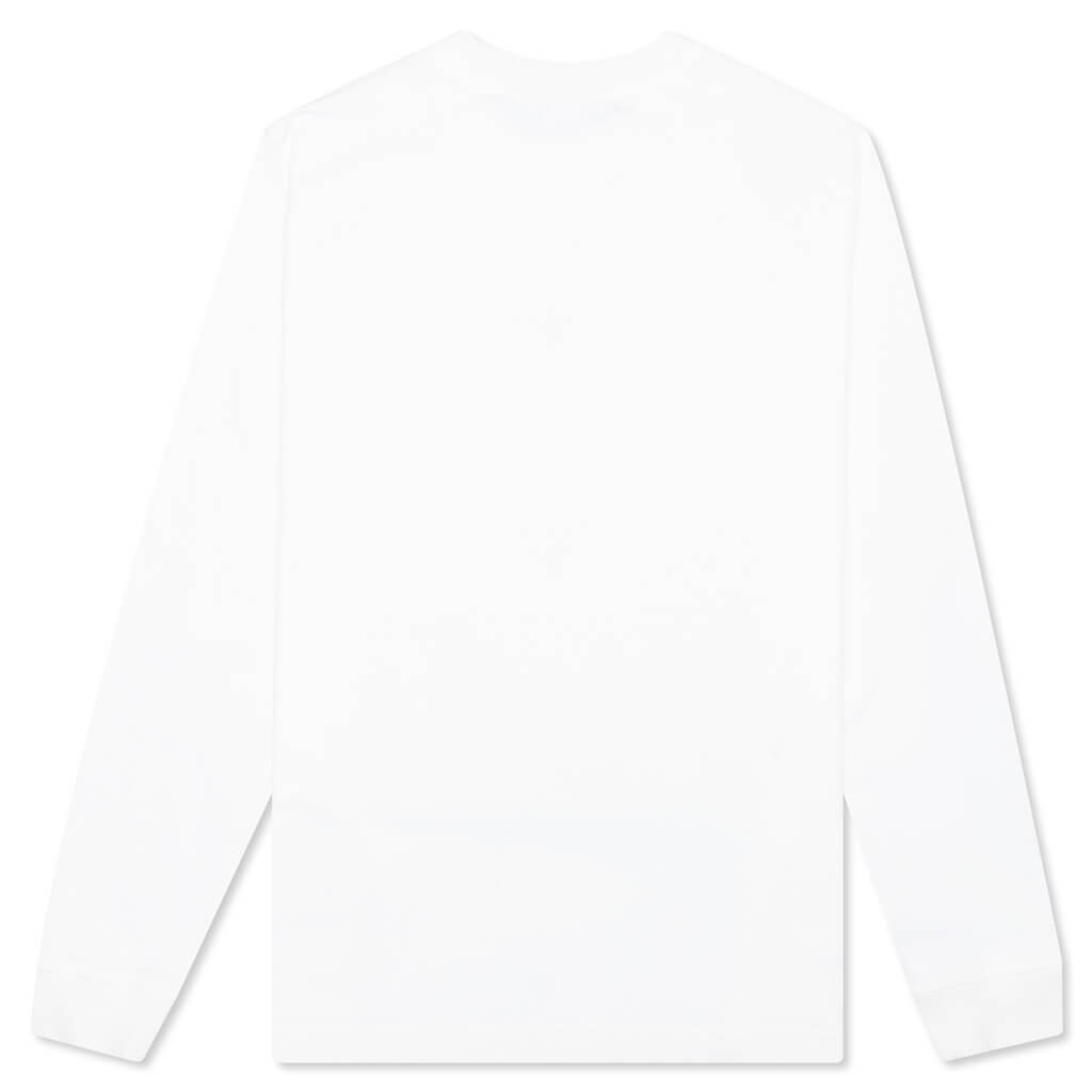 ACNE STUDIOS LONG SLEEVE T-SHIRT - OPTIC WHITE - 2