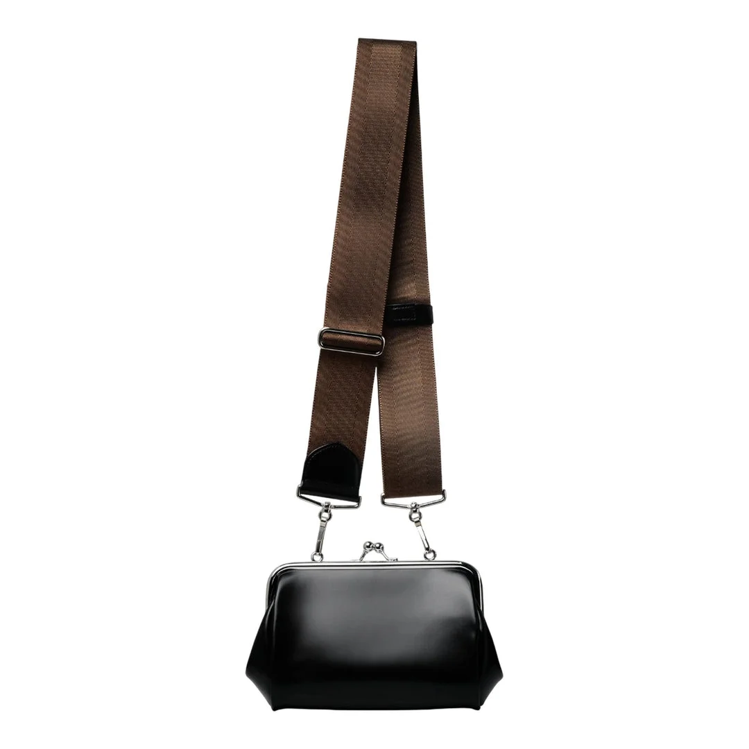 Clasp Bag With Strap Small - 1