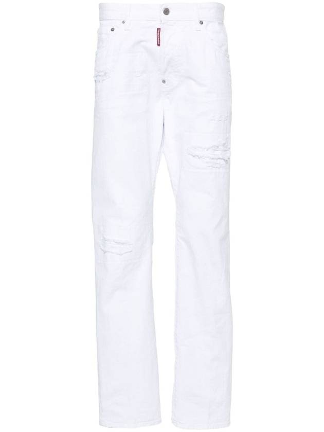 Denim Straight Pants S71LB1353STN833100 WHITE - 2