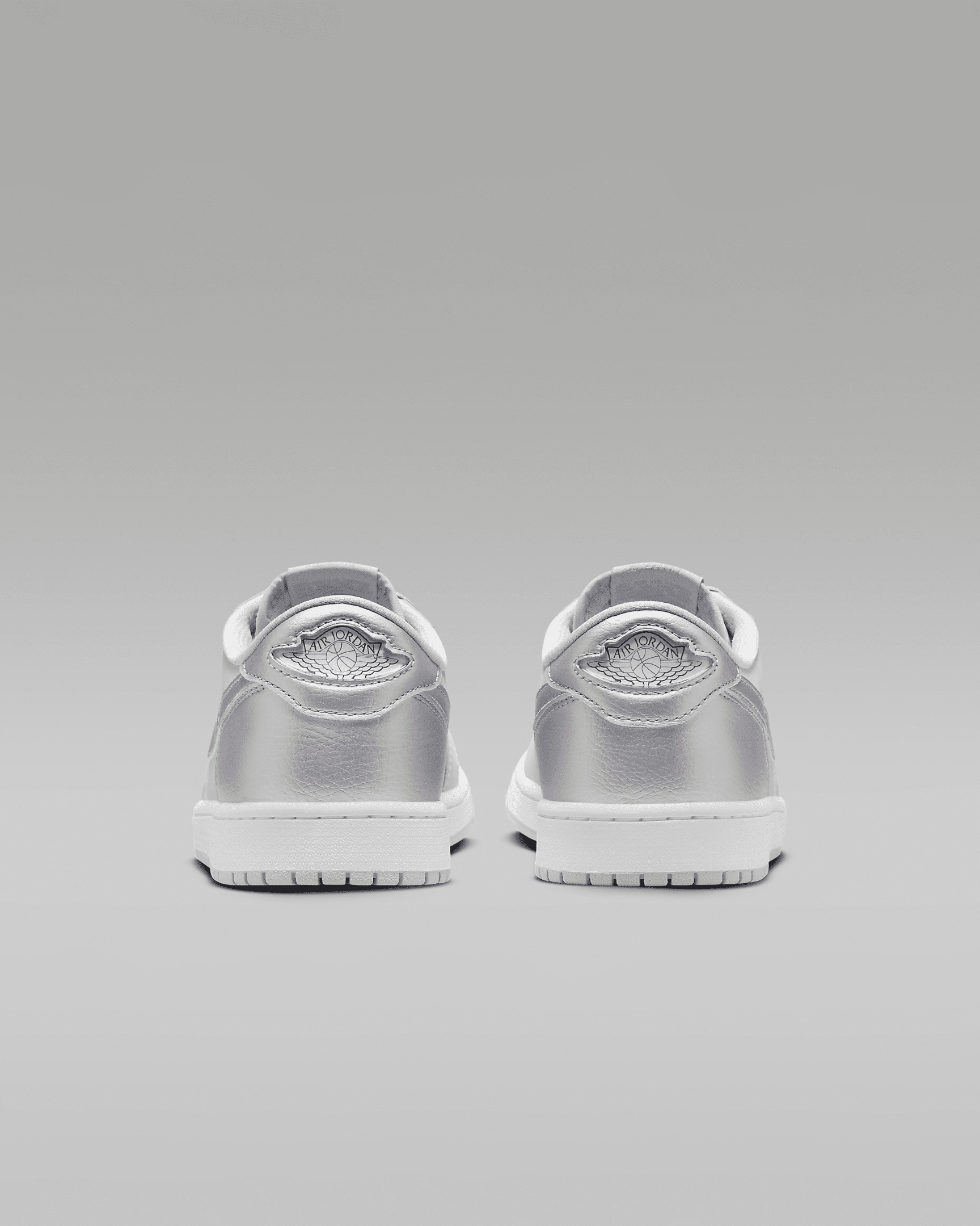 Men's Air Jordan 1 Low OG "Silver" Shoes - 6