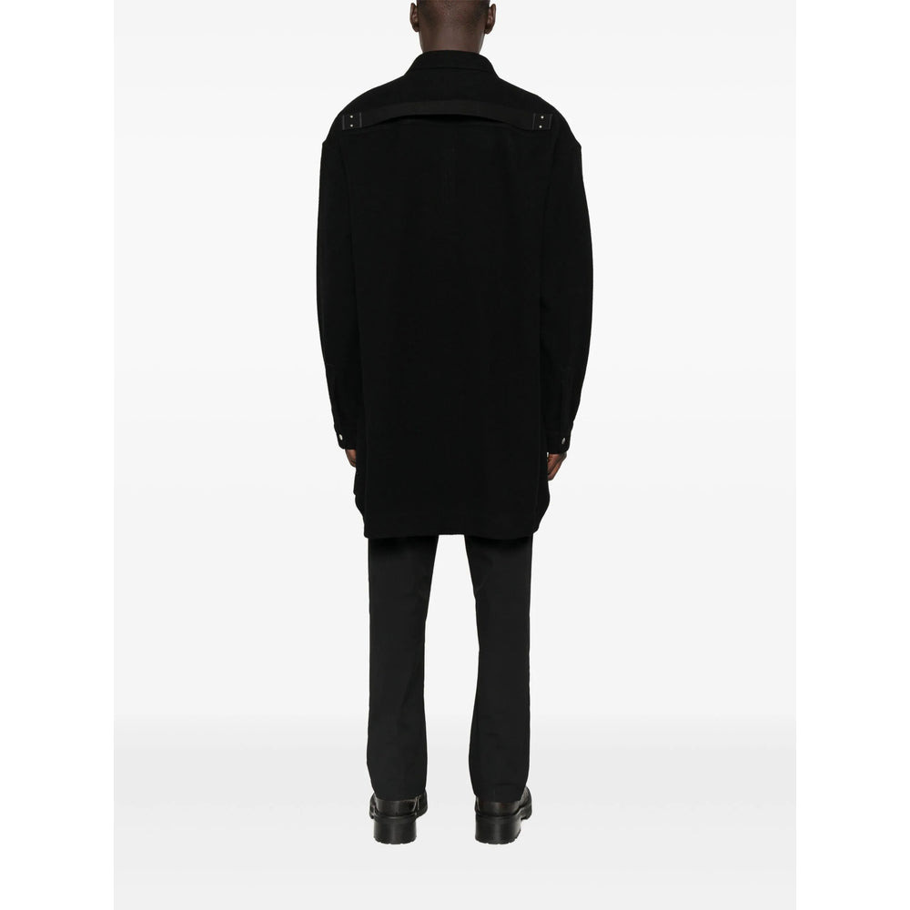 Rick Owens Black Jackets - Shirt Jackets Men - 5