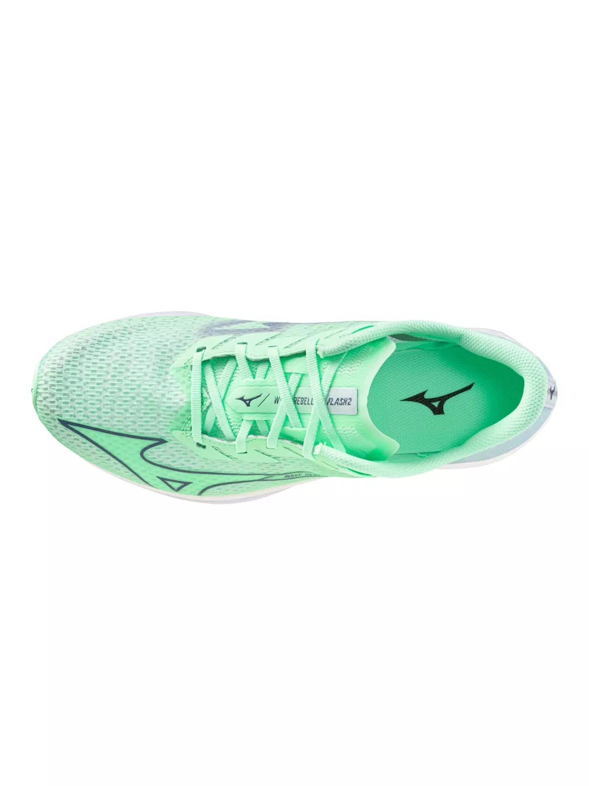 Wave Rebellion Flash 2 "Neo Mint/Vintage Indigo" Men's Running Shoe - 6