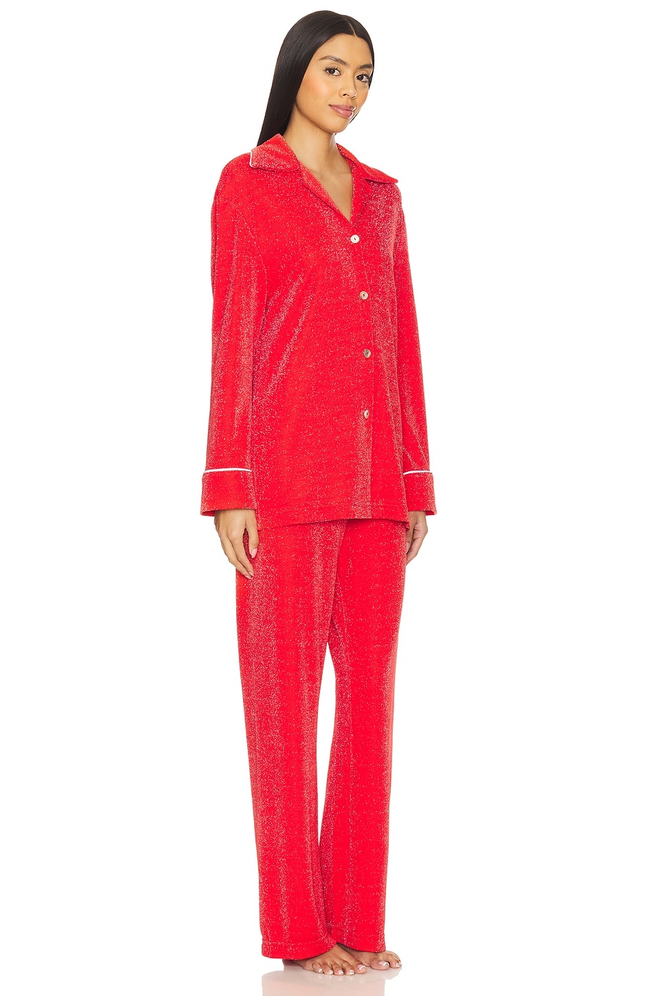 Saturn Lurex Pajama Set - 3