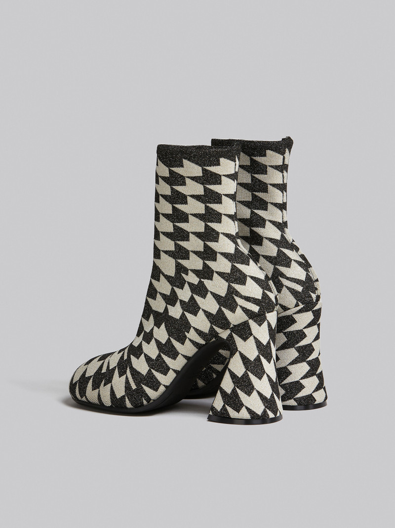 Marni DADA BUMPER SNEAKER IN TOTAL WHITE LEATHER outlook