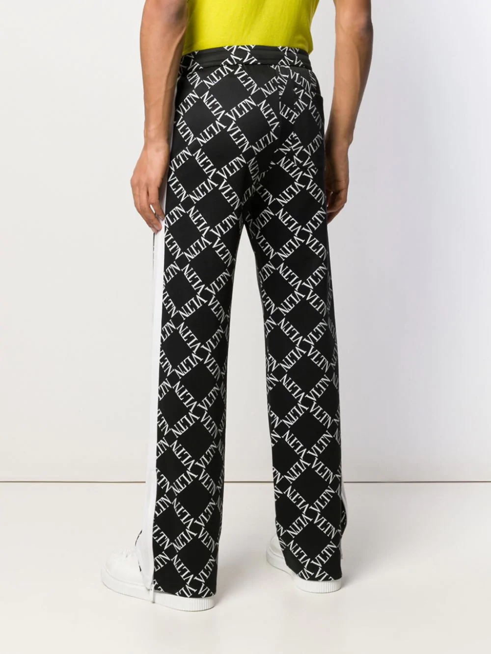 VLTN print trousers - 4