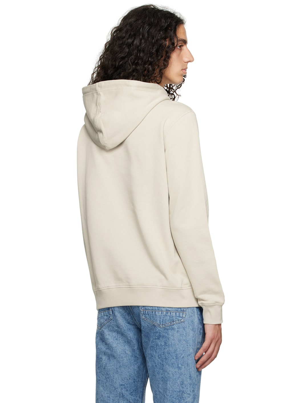 Taupe Bonded Hoodie - 3