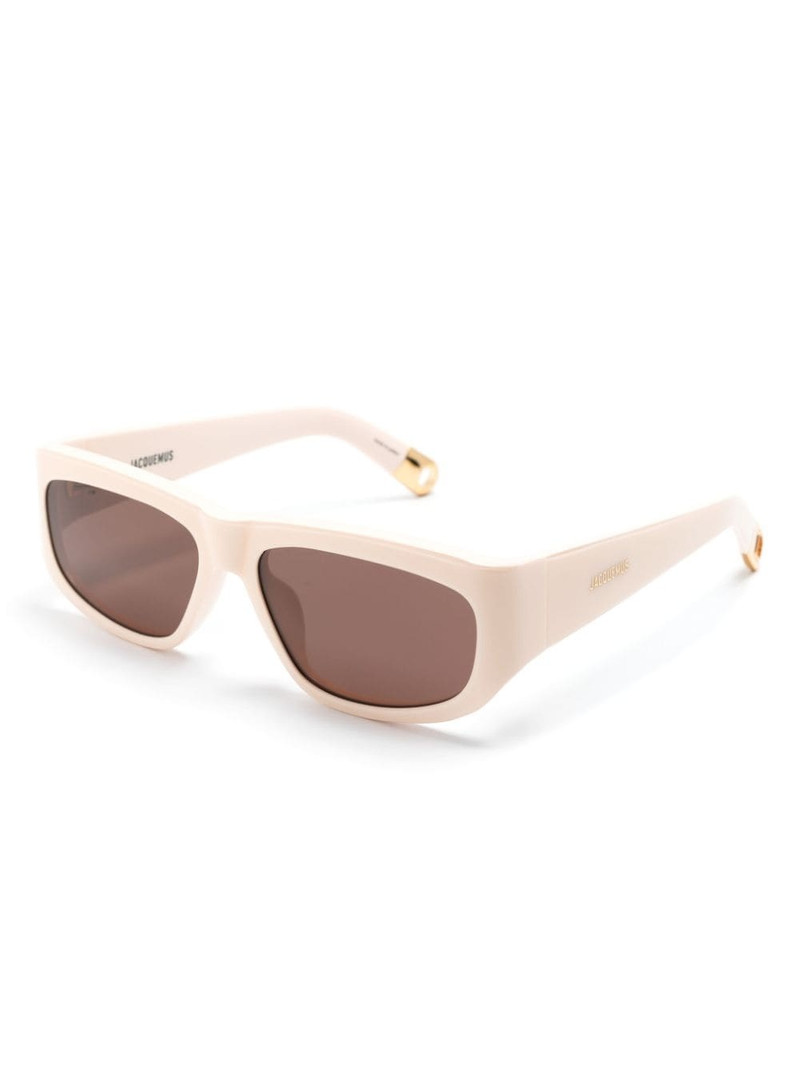 JACQUEMUS rectangle-frame sunglasses outlook