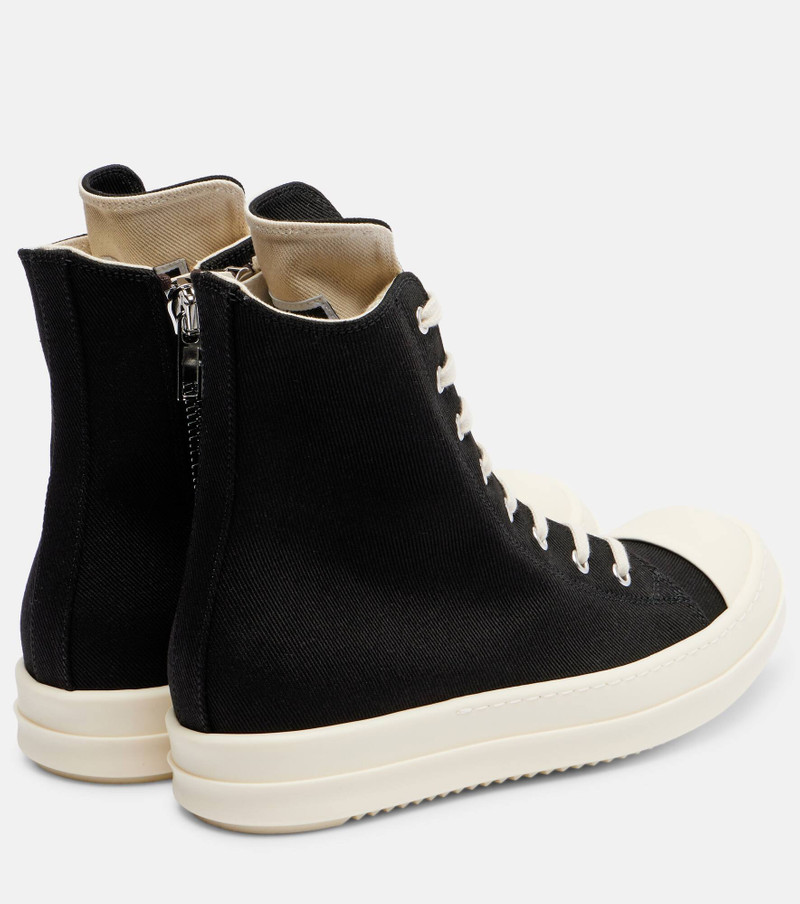 Rick Owens DRKSHDW DRKSHDW denim sneakers outlook