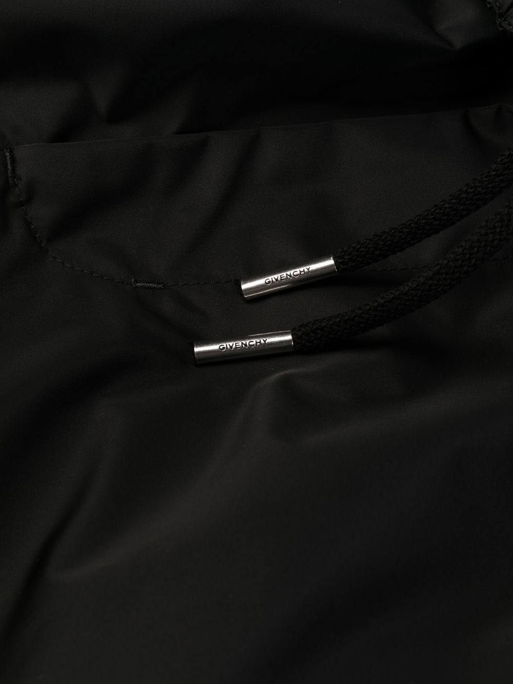 4G-buckle straight-leg cargo trousers - 7
