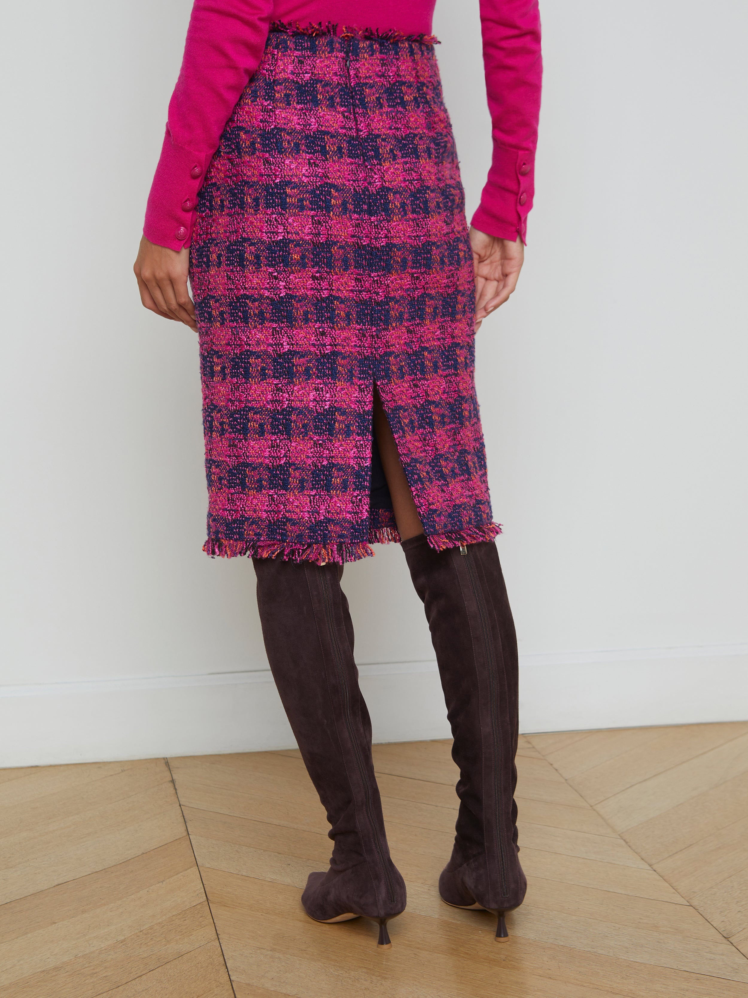 Kitty Tweed Pencil Skirt - 5