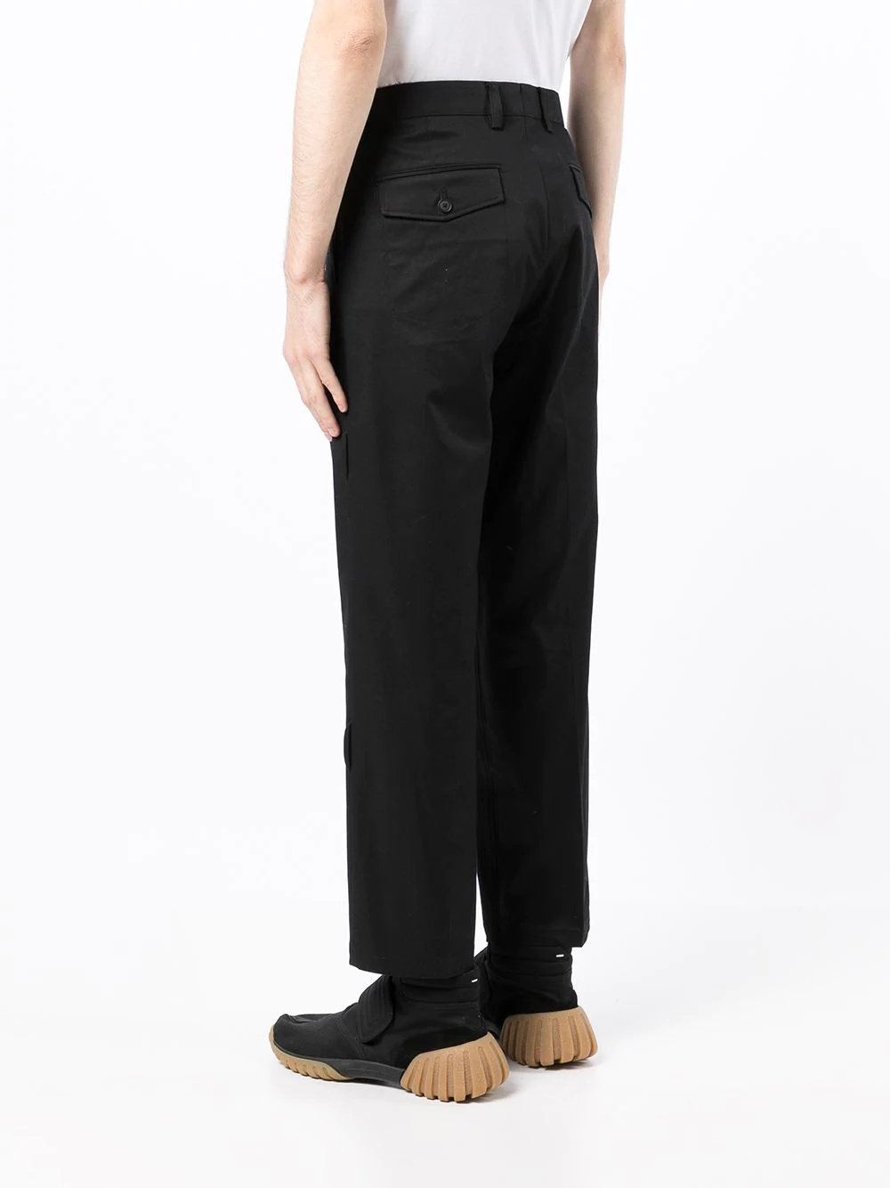 straight-leg trousers - 4