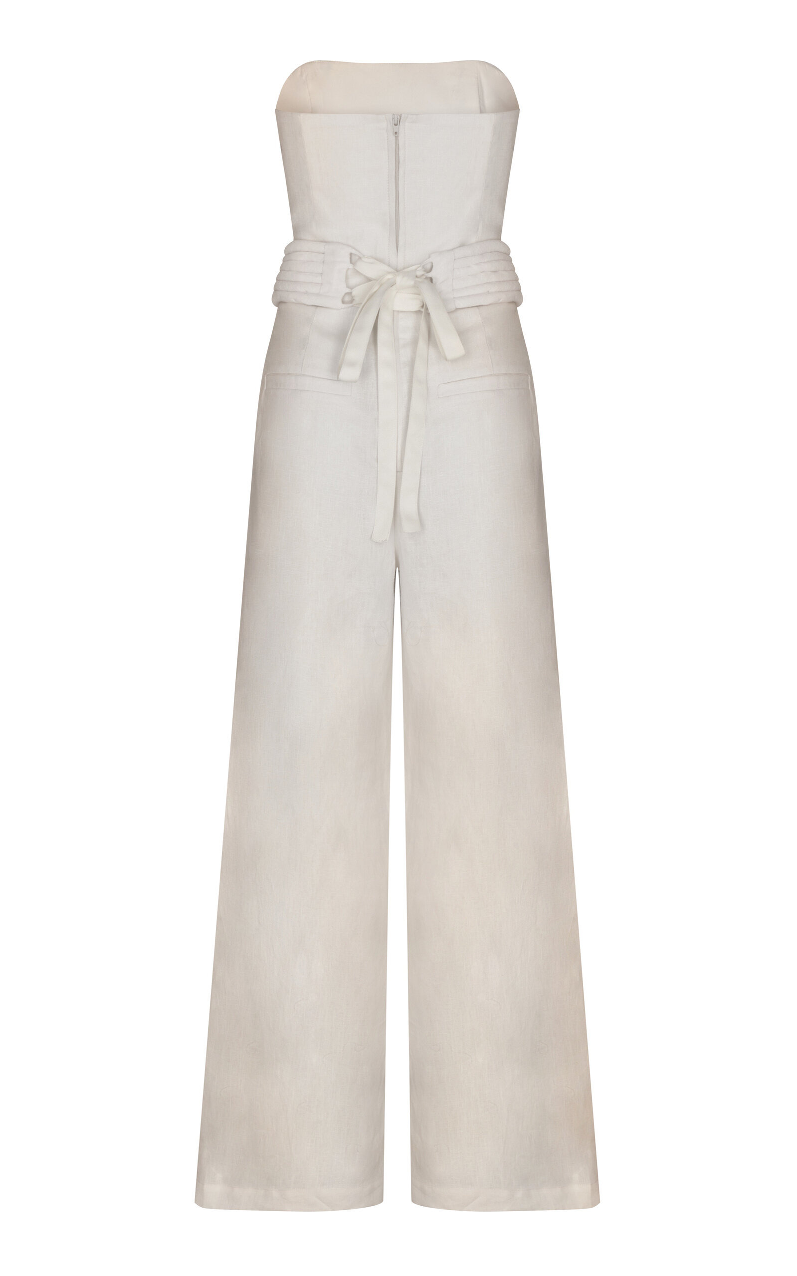 Manos Sabias Strapless Jumpsuit stripe - 3