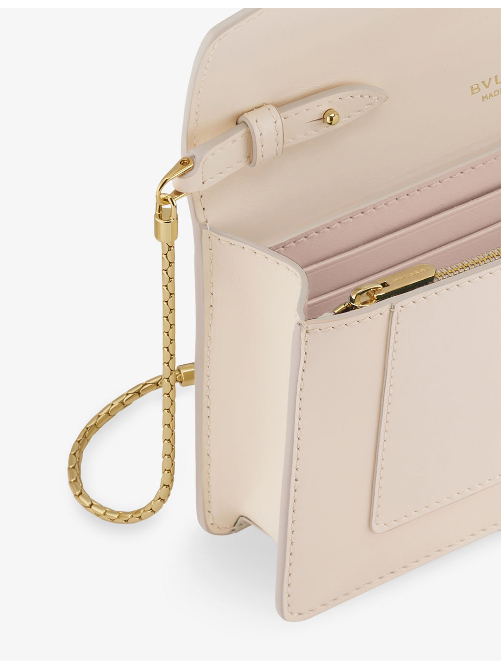 Serpenti Forever Chain Leather Pochette - 2