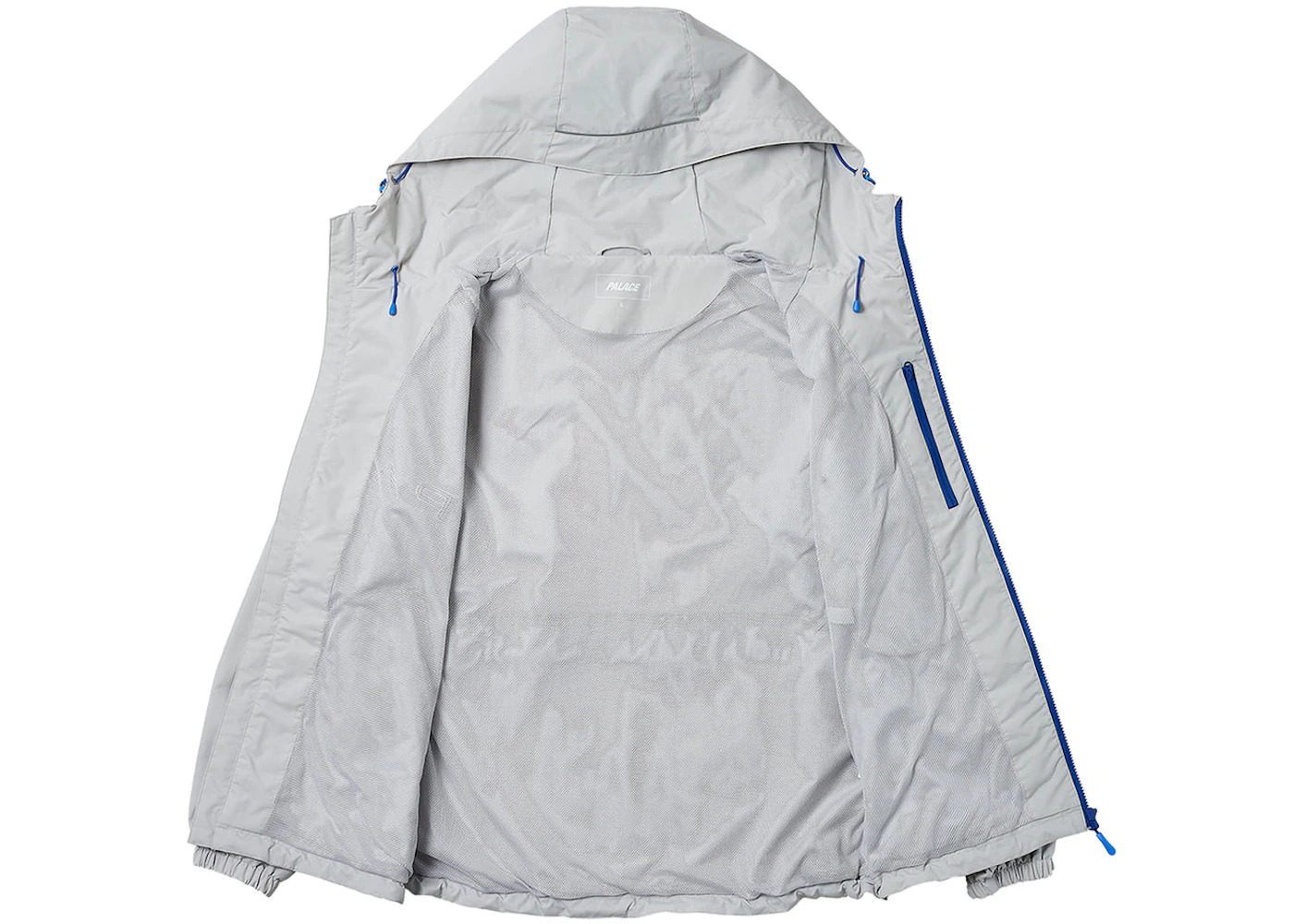 Palace Arc Shell Hooded Jacket Arctic Grey - 2