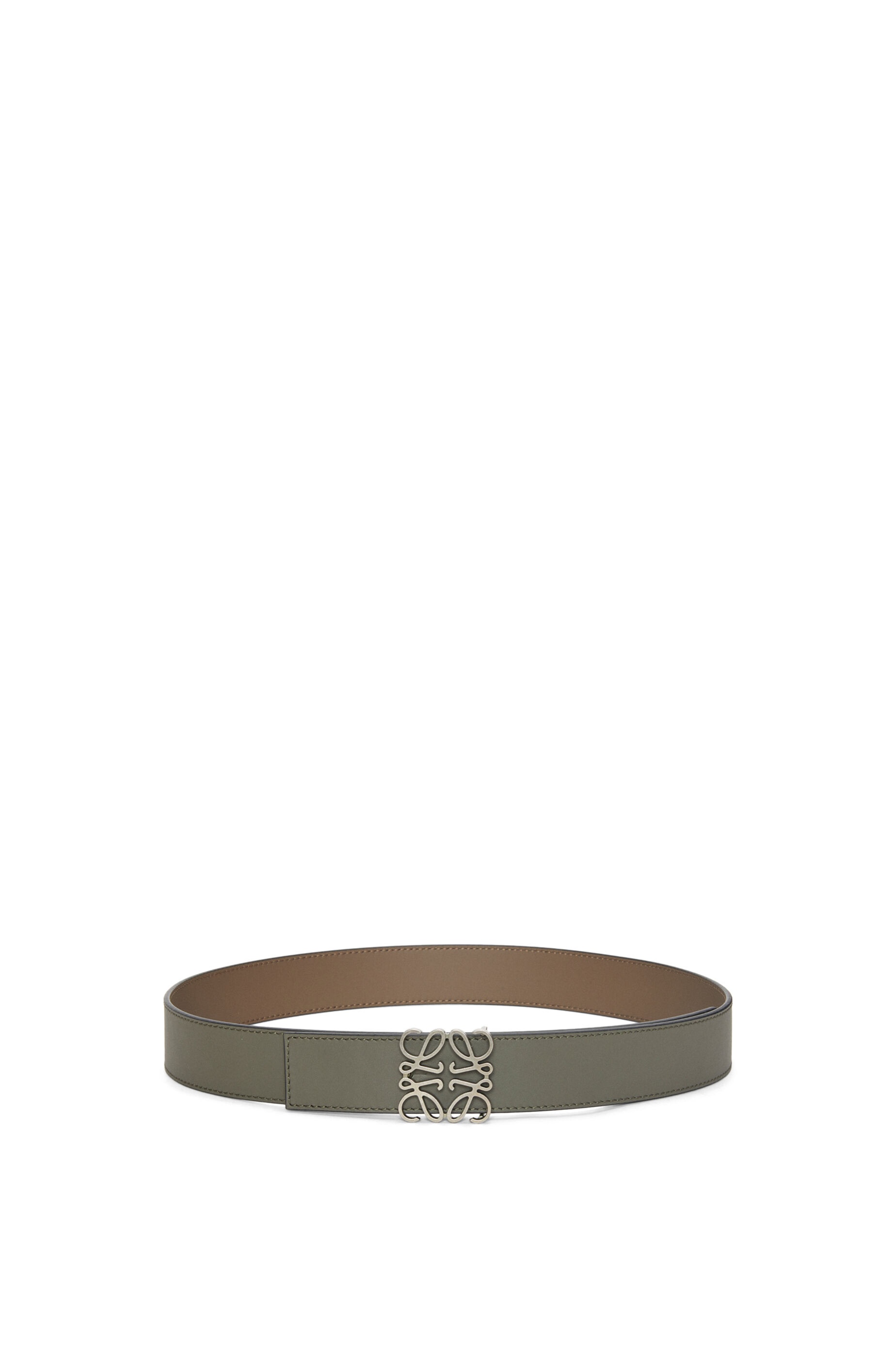 Reversible Anagram belt in smooth calfskin - 1