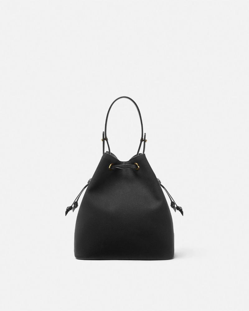 VERSACE La Medusa Canvas Bucket Bag outlook