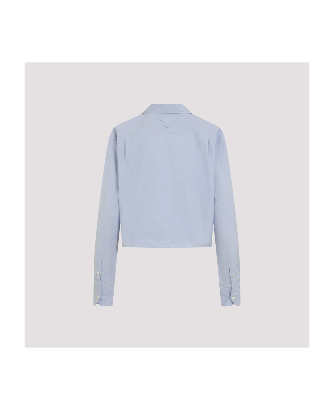 Light Blue Poplin Shirt - 4