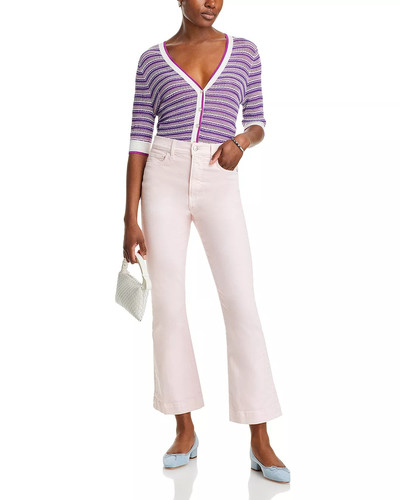 VERONICA BEARD Carson High Rise Ankle Flare Jeans in Pink Haze outlook