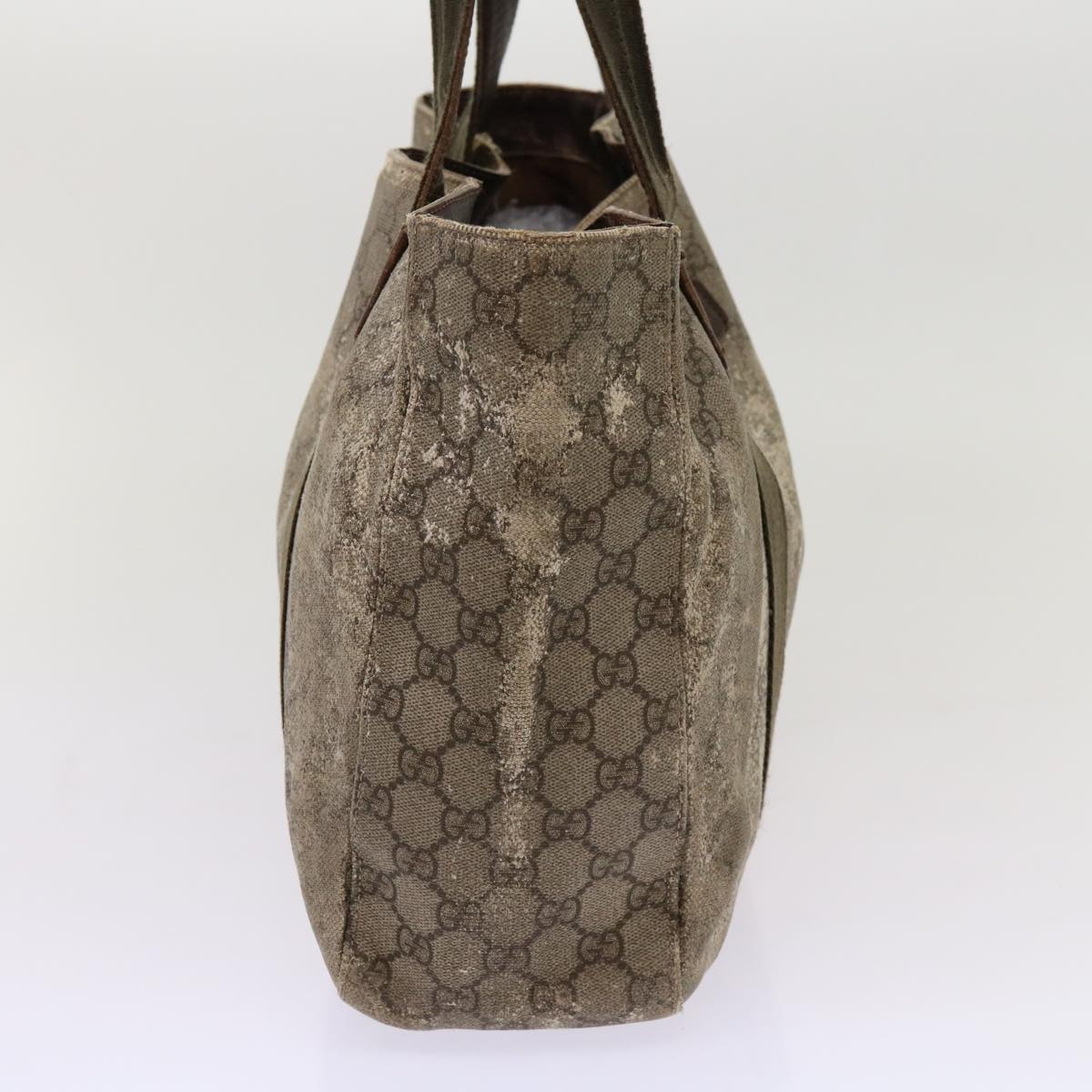 GUCCI GG Supreme Tote Bag Pvc Beige - 5