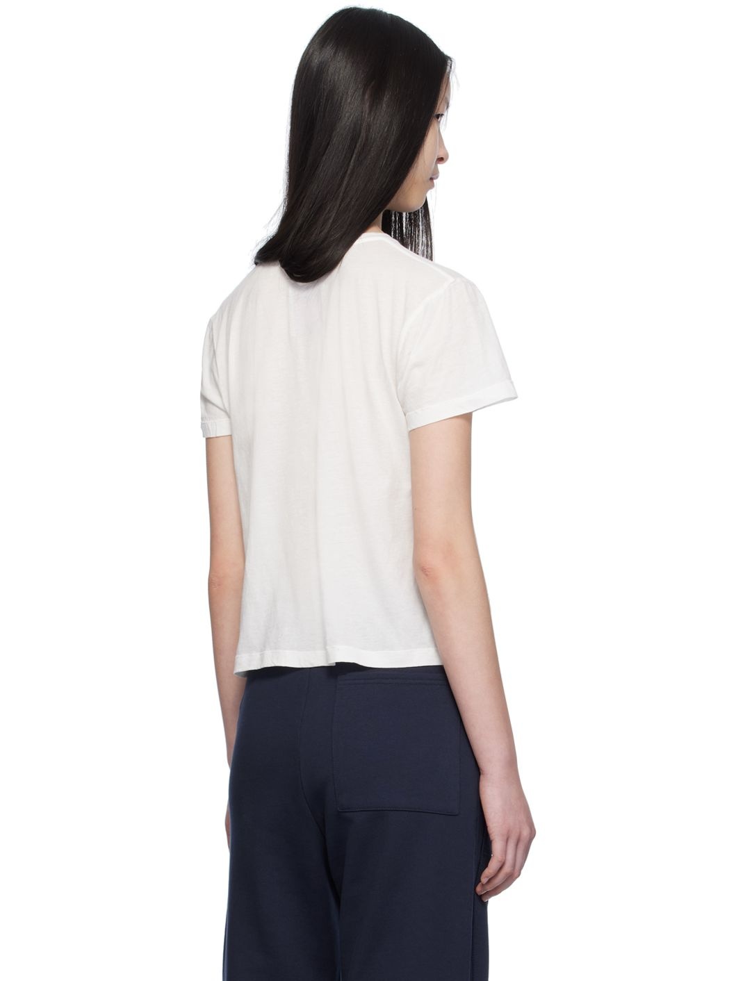 White Slim-Fit T-Shirt - 3