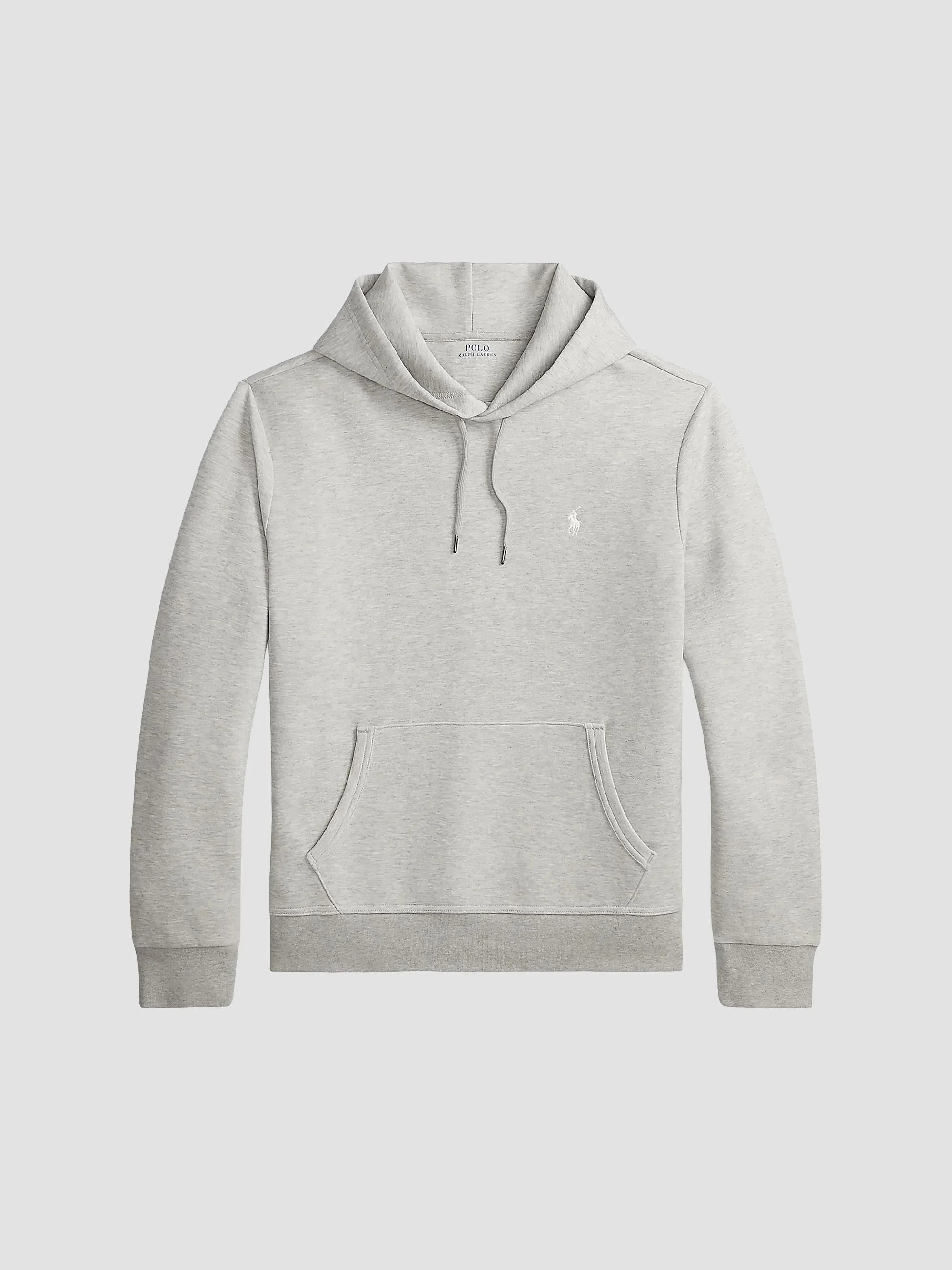 Men's Double-Knit Hoodie - Dark Sport Heather - 1