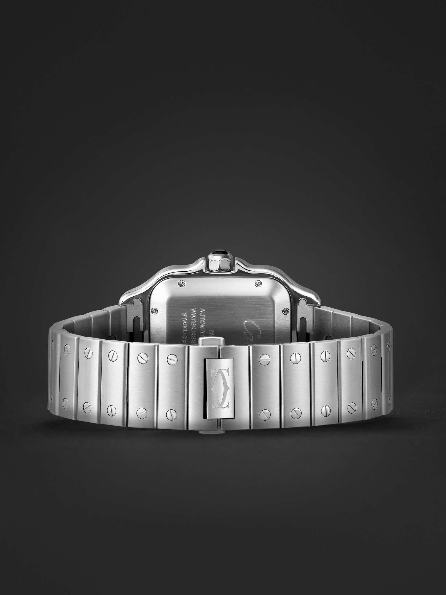Santos de Cartier Automatic 39.8mm Steel Watch, Ref. No. WSSA0037 - 11