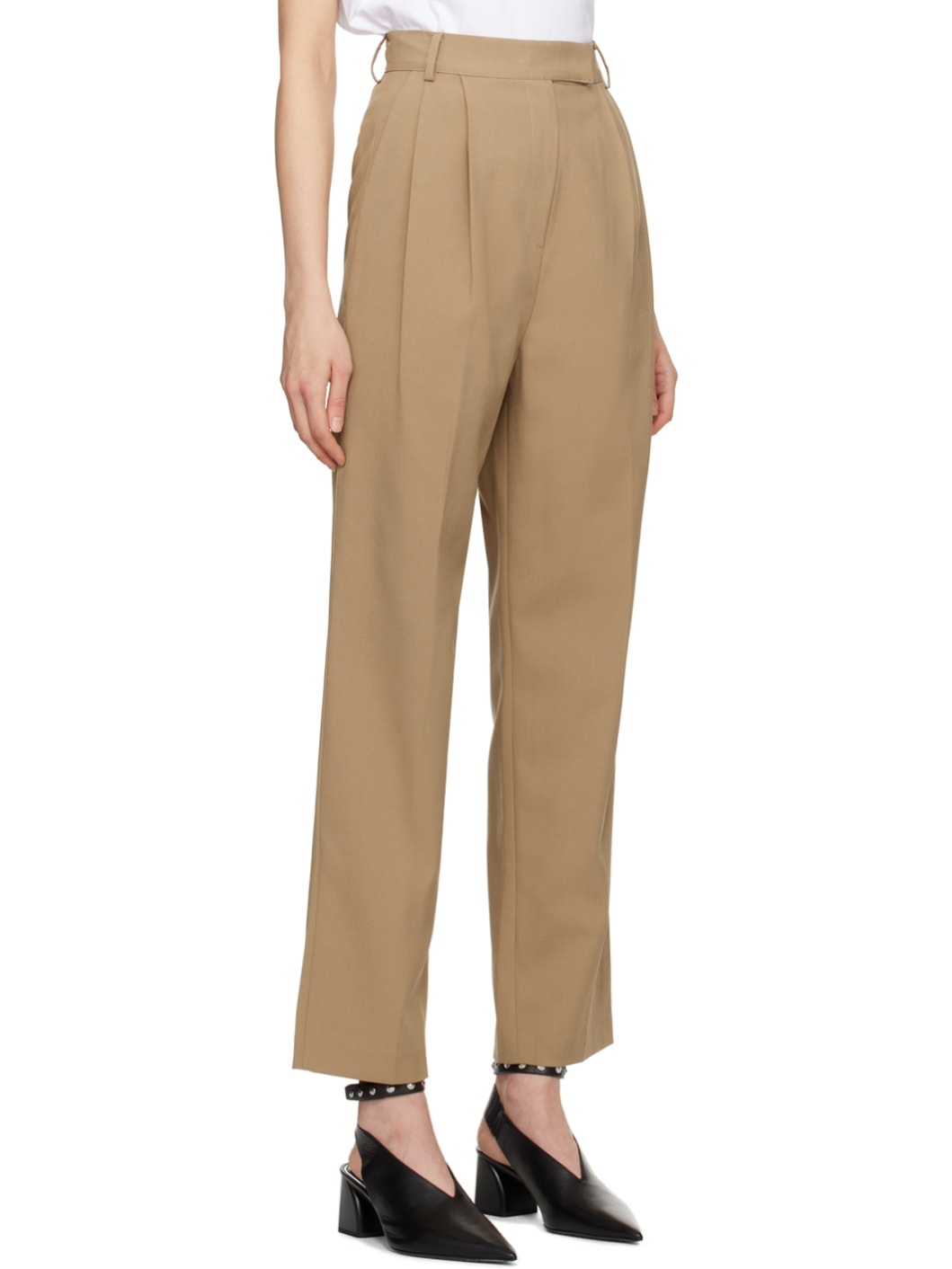 Tan Bea Trousers - 2