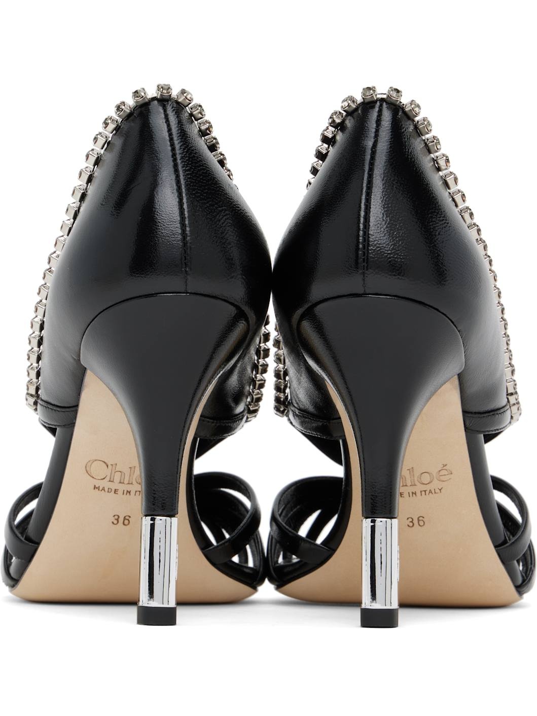 Black Leonie Heels - 2