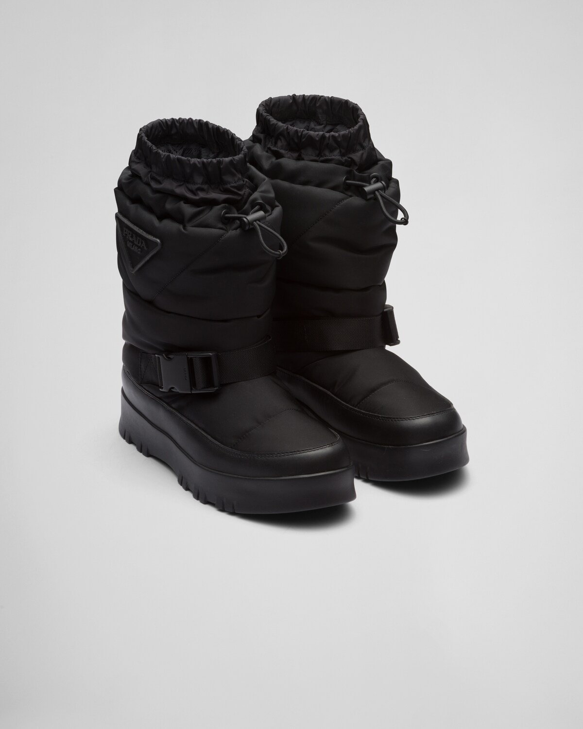 Nylon gabardine booties - 2