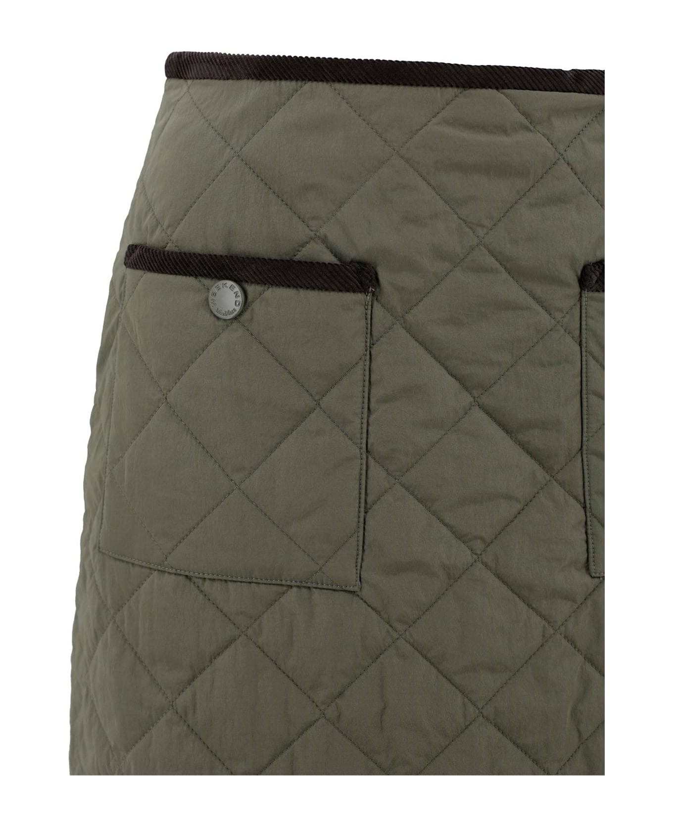 Max Mara Weekend Erba Quilted Mini Skirt - 4