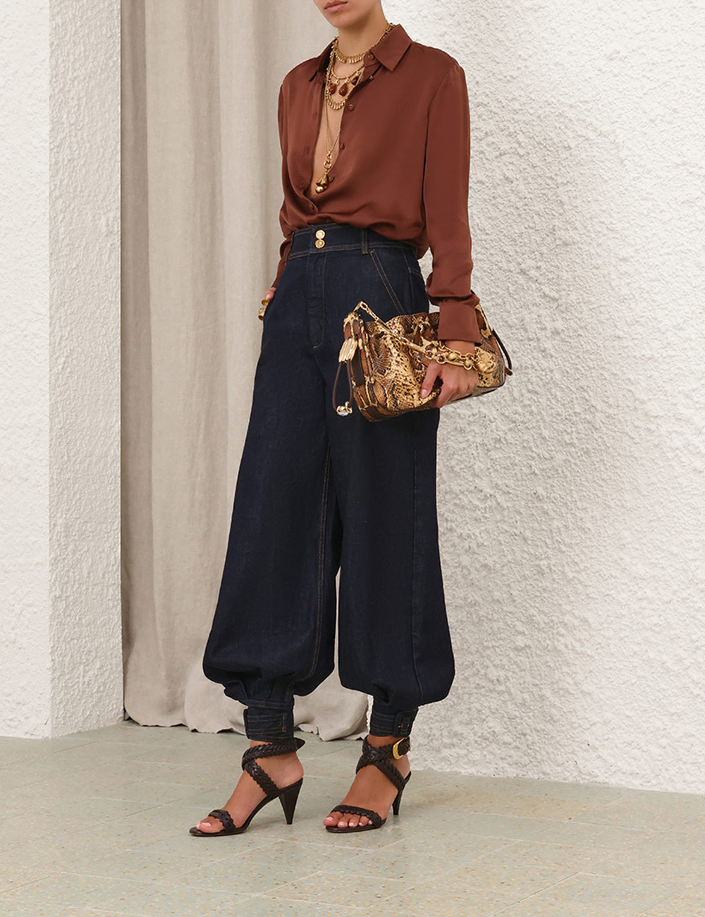 HYPNOTIC DENIM HAREM PANT - 3