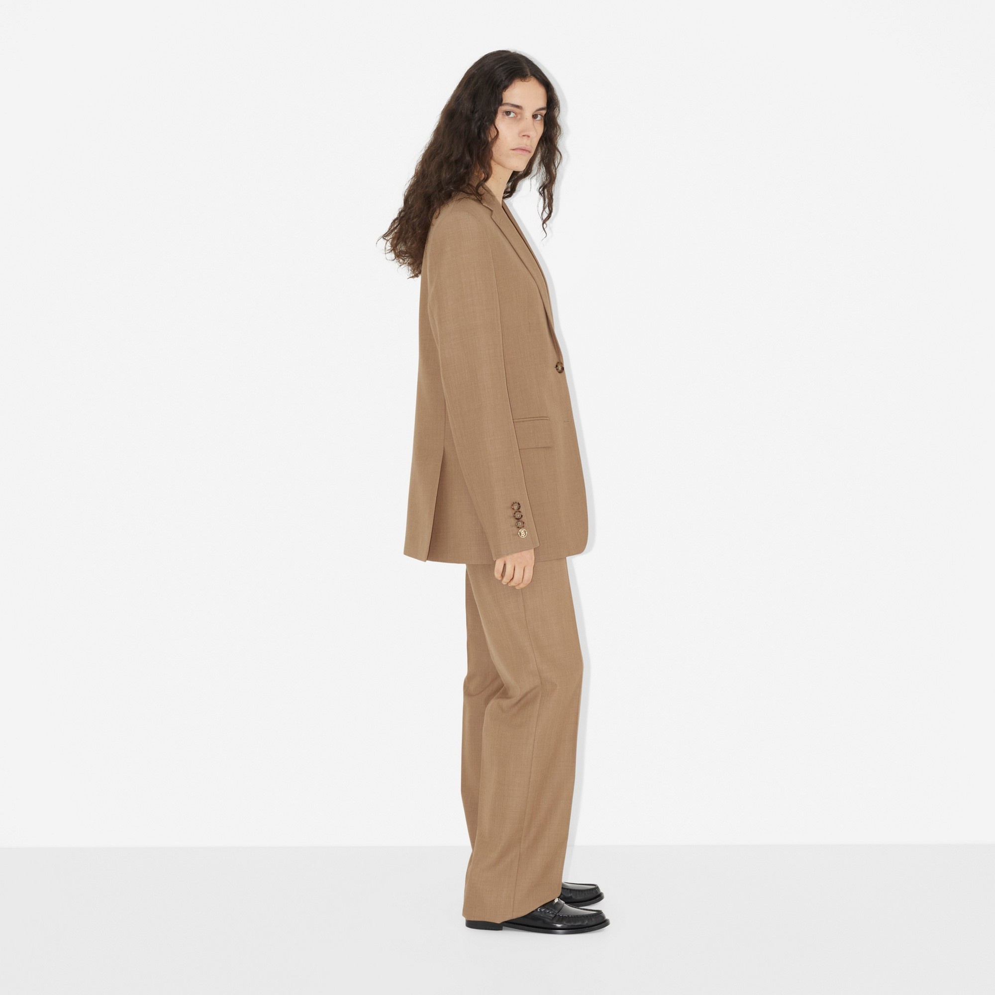Wool Tailored Trousers - 3