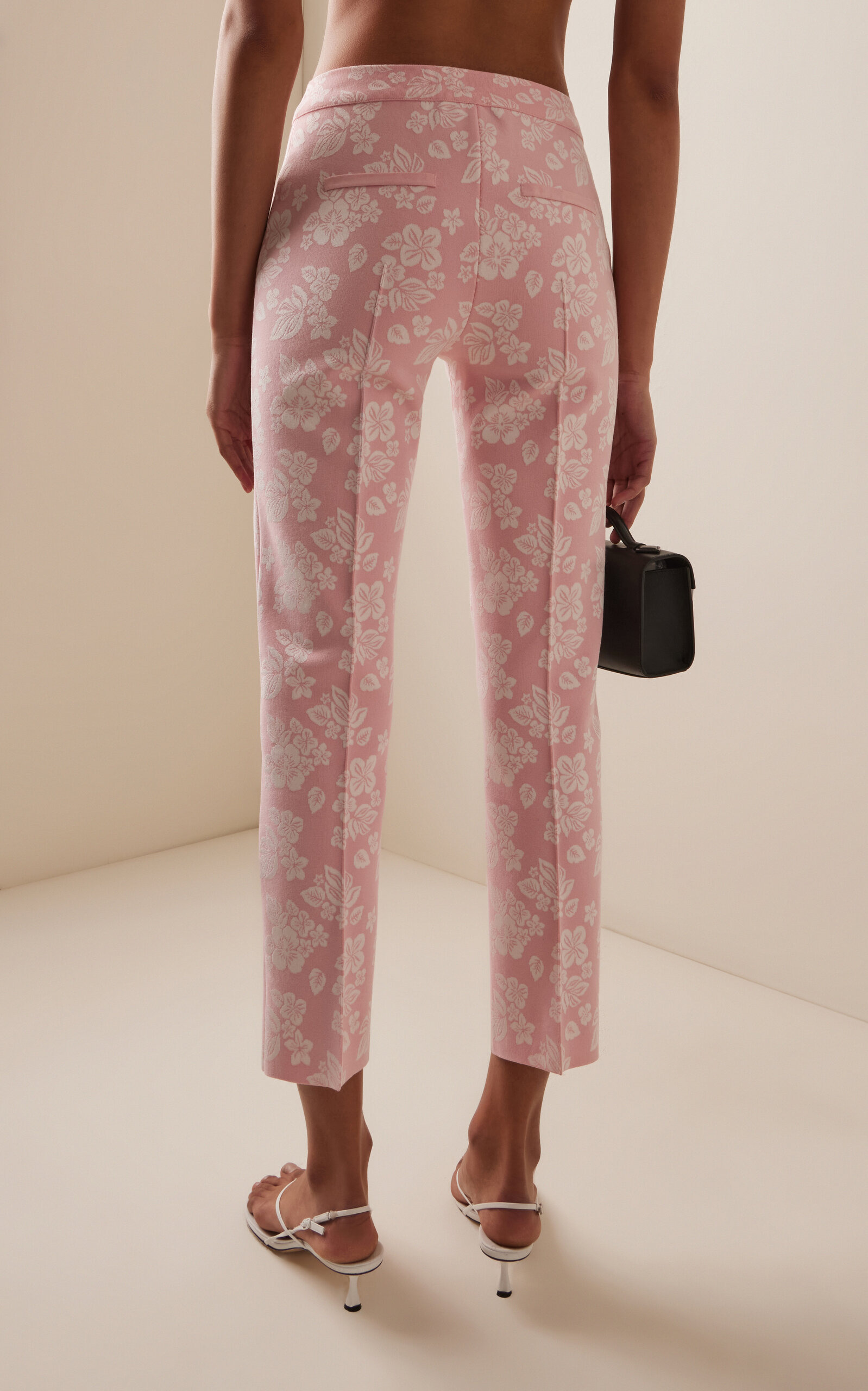 Exclusive Riviera Floral Louis Pants pink - 4