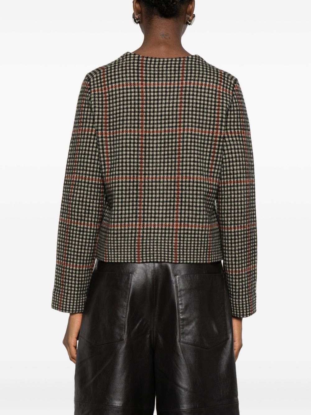 checked jacket - 4