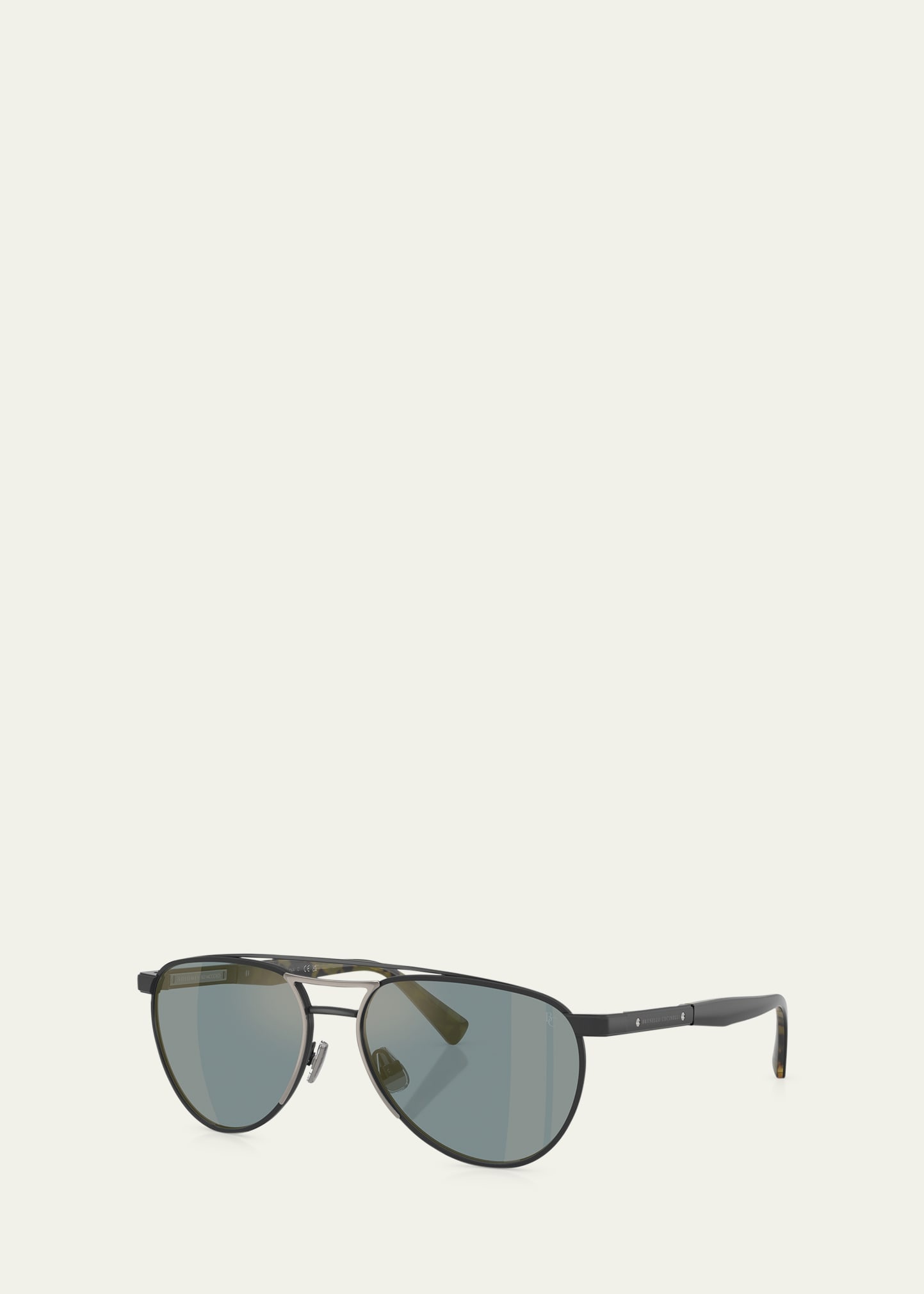 0BC2007ST Aviator Titanium Sunglasses - 2
