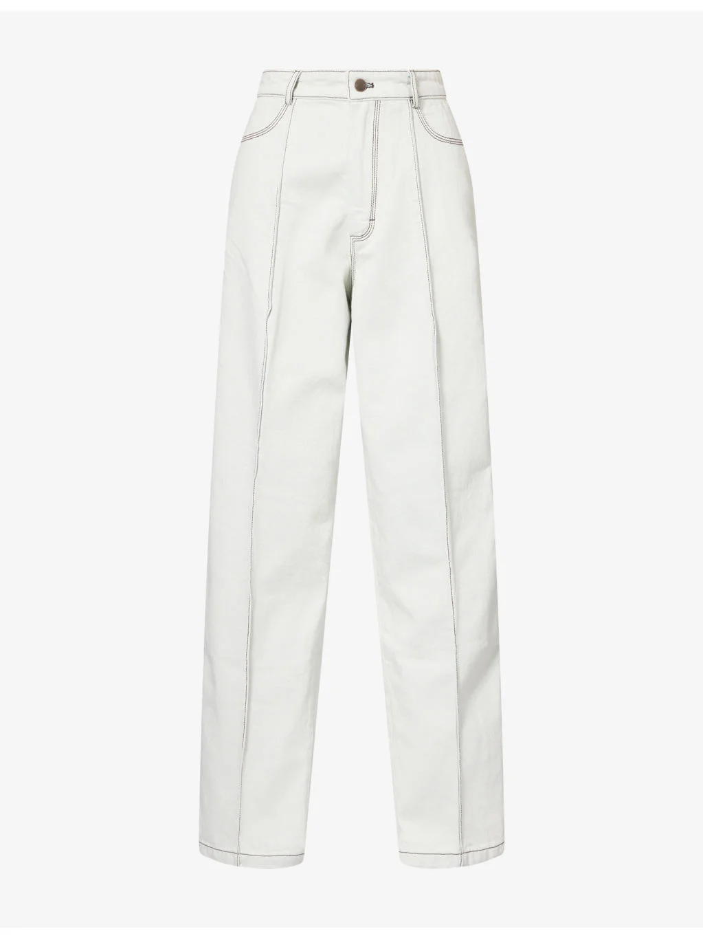Borrowed Panelled Denim Jeans - 1