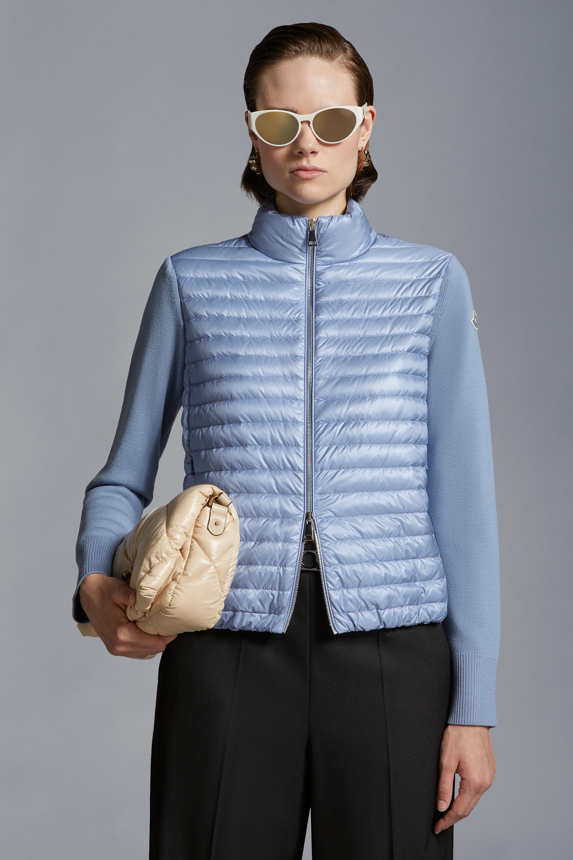 Padded Wool Cardigan - 2