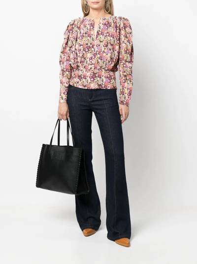 Etro logo-patch tote bag outlook