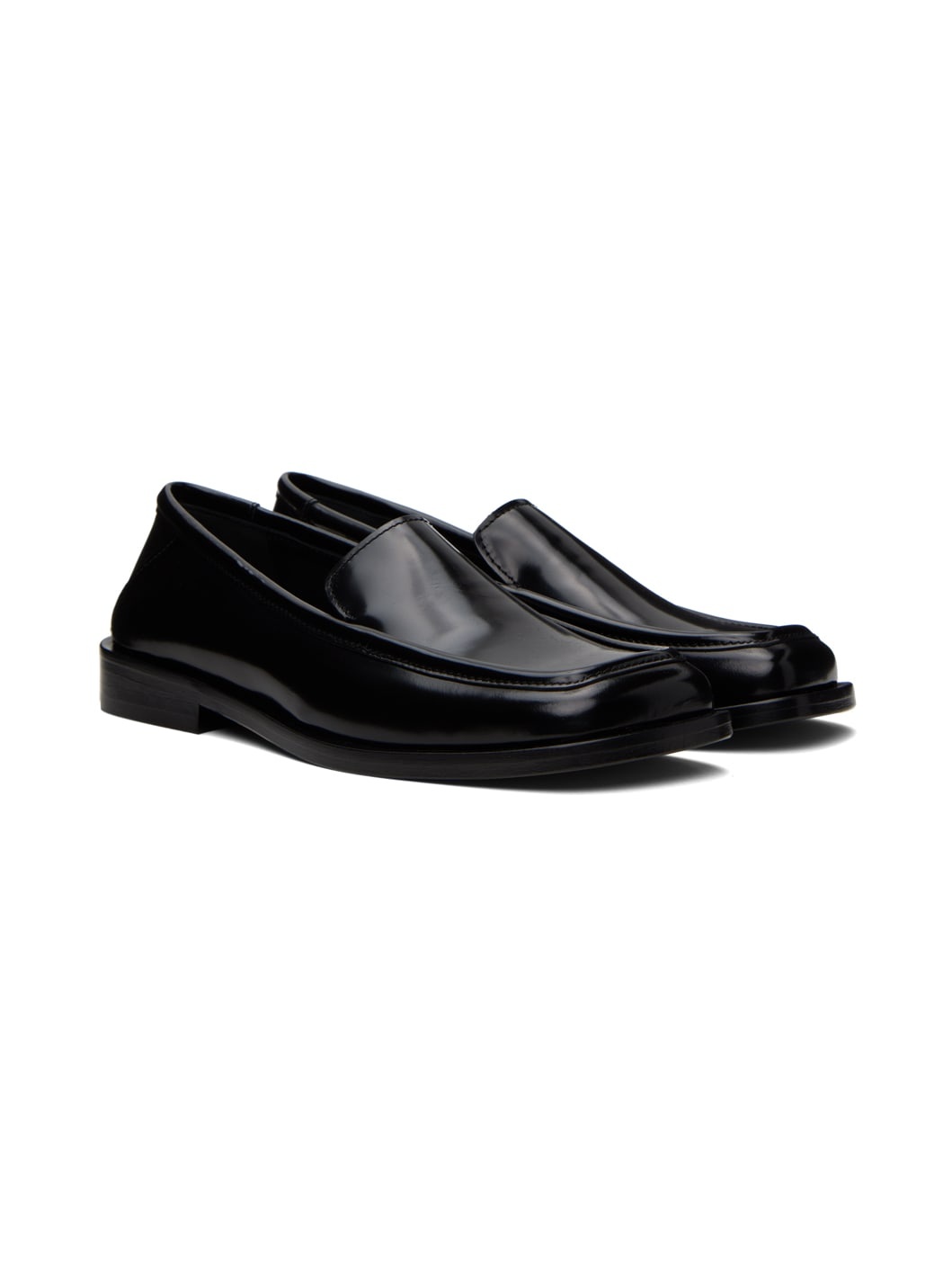 Black Evan Loafers - 4