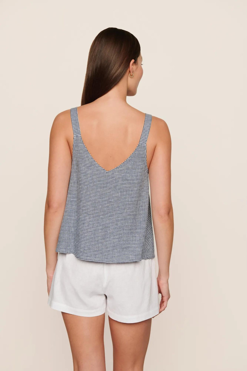 eberjey Linen Blend V Neck Cami outlook
