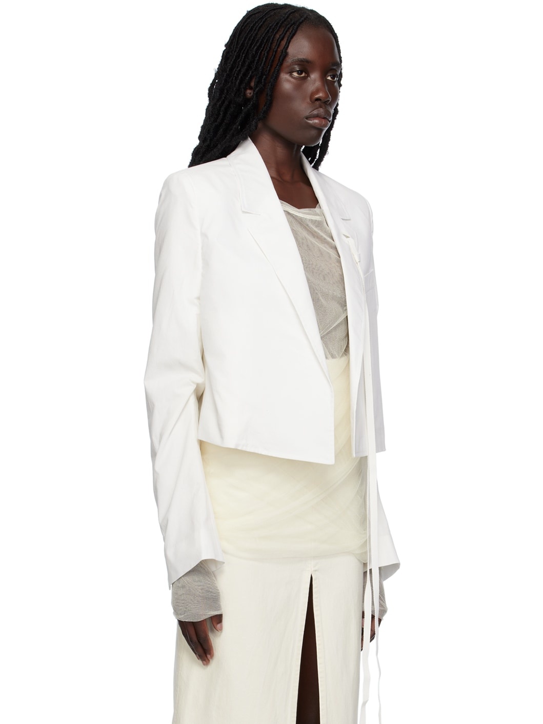 White Inge Blazer - 2